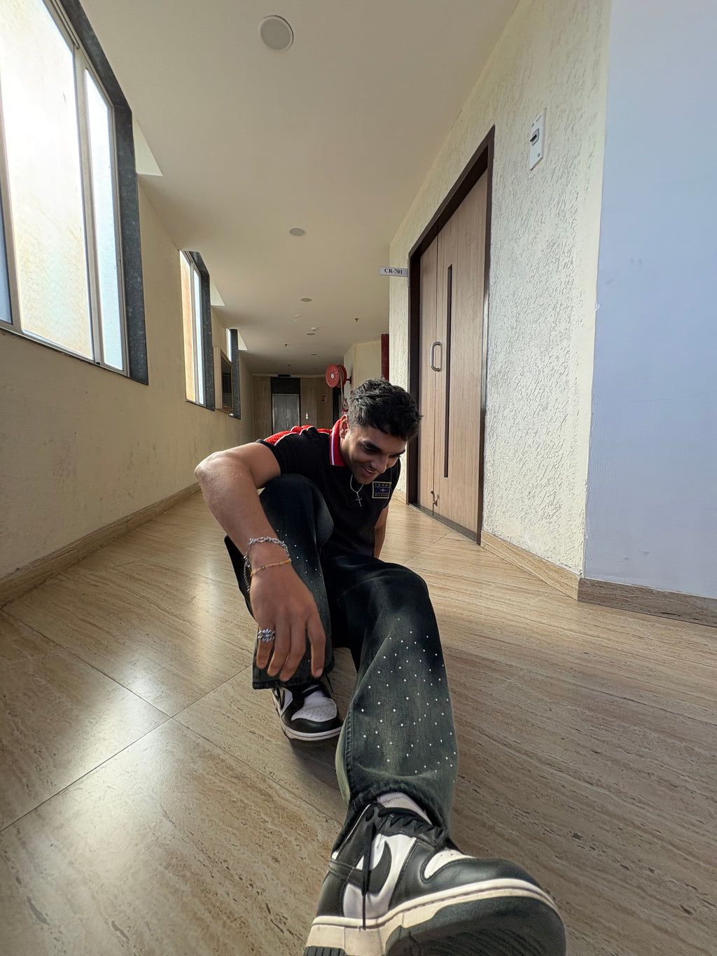 ONE OF ONE RHINESTONE DENIMS